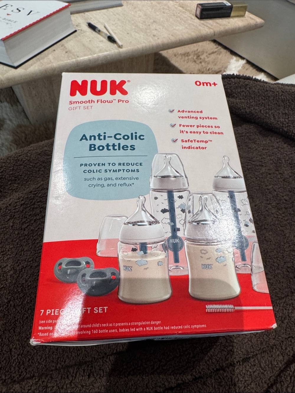 NUK Anti-Colic Baby Bottles Gift Set